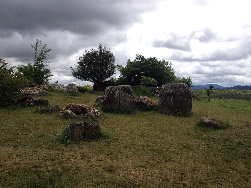 The Plain of Jars is in Phonsavan