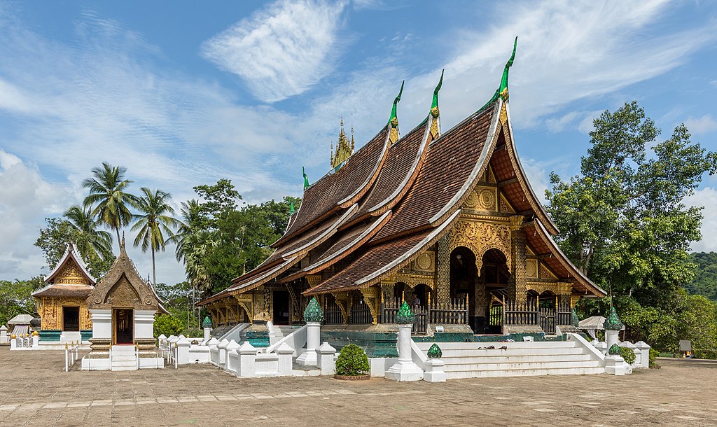 Wat Xieng Thon Temple in Luang Prabang, Laos